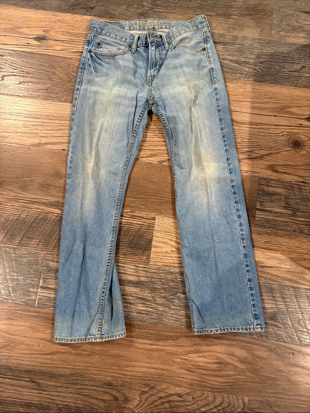 American Eagle Outfitters Light Wash Bootcut Jeans